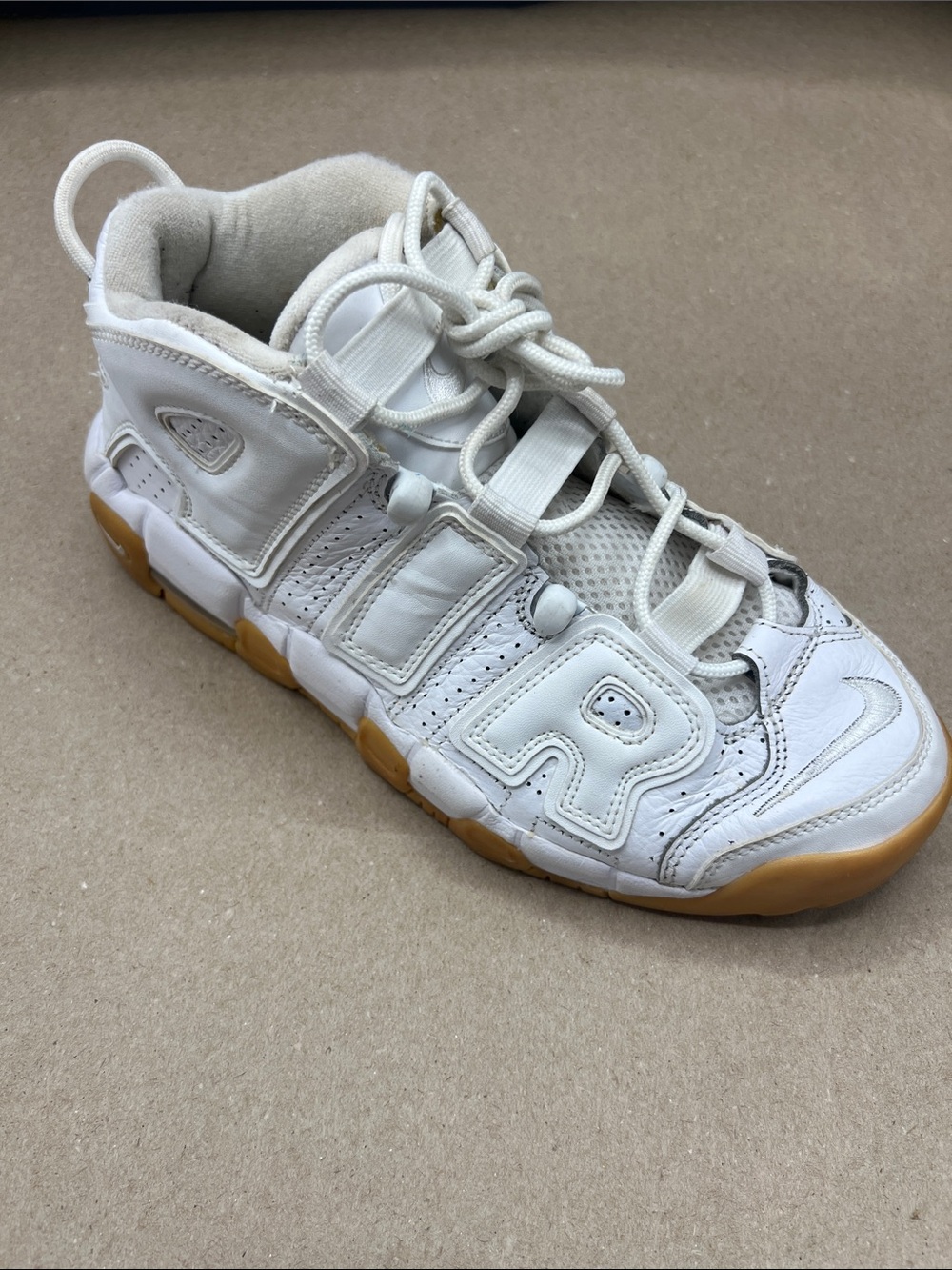 Nike Air More Uptempo Low White Gum (GS) 106593679